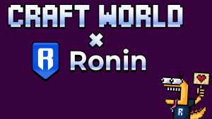 Voya's fully onchain resource idler Craft World is launching on Ronin this summer