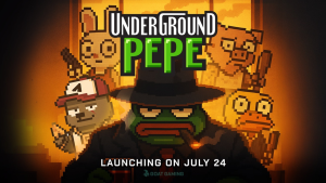GOAT Gaming Launches Season 4 With Telegram Game Underground Pepe - EGamers.io - P2E NFT Games Portal