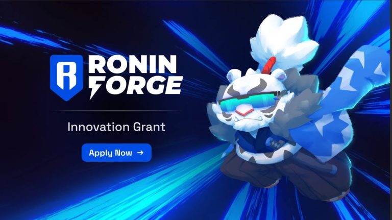 Ronin Forge Innovation Grant is awarding up to $50,000 per app or game