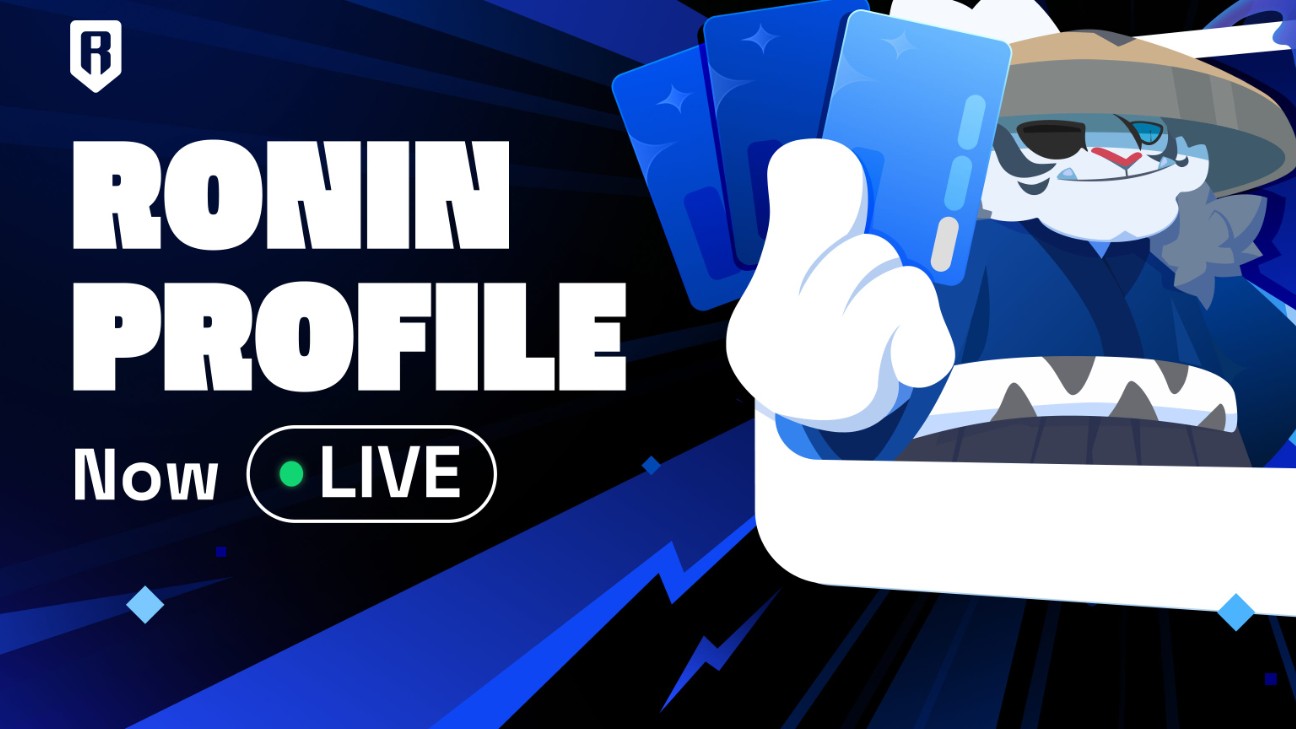 Sky Mavis launches Ronin Profiles, its reputation system