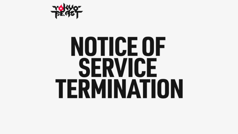 TOKYO BEAST shuts down after 76 days