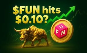 What happens if $FUN hits $0.10? Price scenarios, holder behaviour, and post-breakout plans