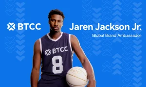 202507 BTCC PR Partnership with JJJ PR EN 1200x7 1755010075SIlGvP5LNs August 21, 2025.  BTCC, the world’s longest-running cryptocurrency exchange, has launched its biggest-ever trading competition with a prize pool of up to 500,000 USDT and exclusive signed merchandise from NBA star Jaren Jackson Jr. (JJJ).