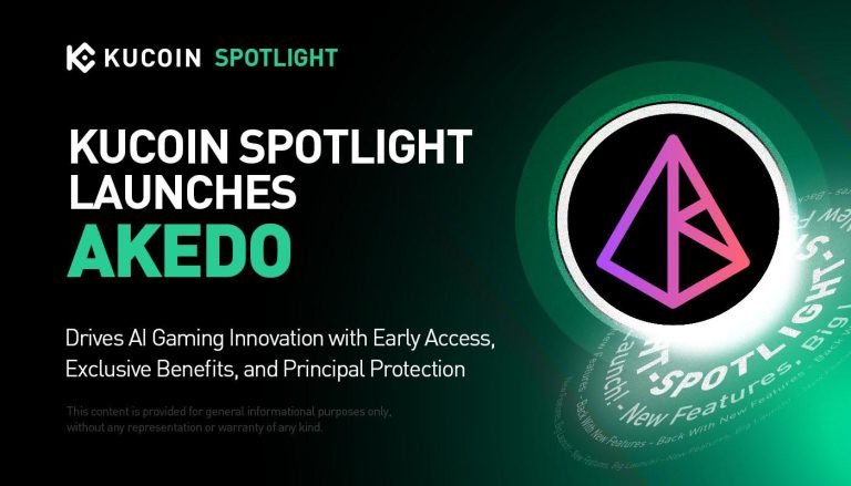 kucoin akedo Aug. 18, 2025 -- KuCoin, a leading global cryptocurrency exchange, is thrilled to announce the launch of its latest Spotlight token sale featuring AKEDO (AKE). This move highlights KuCoin's commitment to advancing groundbreaking Web3 innovations, especially where artificial intelligence, gaming, and blockchain converge.