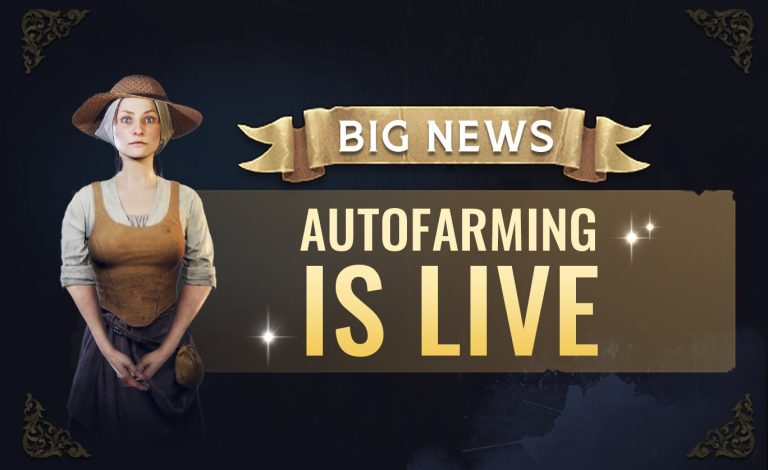 blocklords auto farm The medieval grand strategy game BLOCKLORDS has introduced a new feature designed to give players greater flexibility in managing their kingdoms. The Auto Farm system is a significant convenience that allows players' fields to continue producing resources even when they are not actively playing the game. This innovation alleviates the need for constant upkeep, making empire-building more efficient than ever.