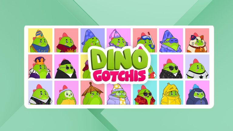 Sign Up For Free Dino Gotchis Minting - EGamers.io - P2E NFT Games Portal