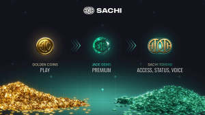 Coins, Gems & $SACHI: The 3-Tier Economy