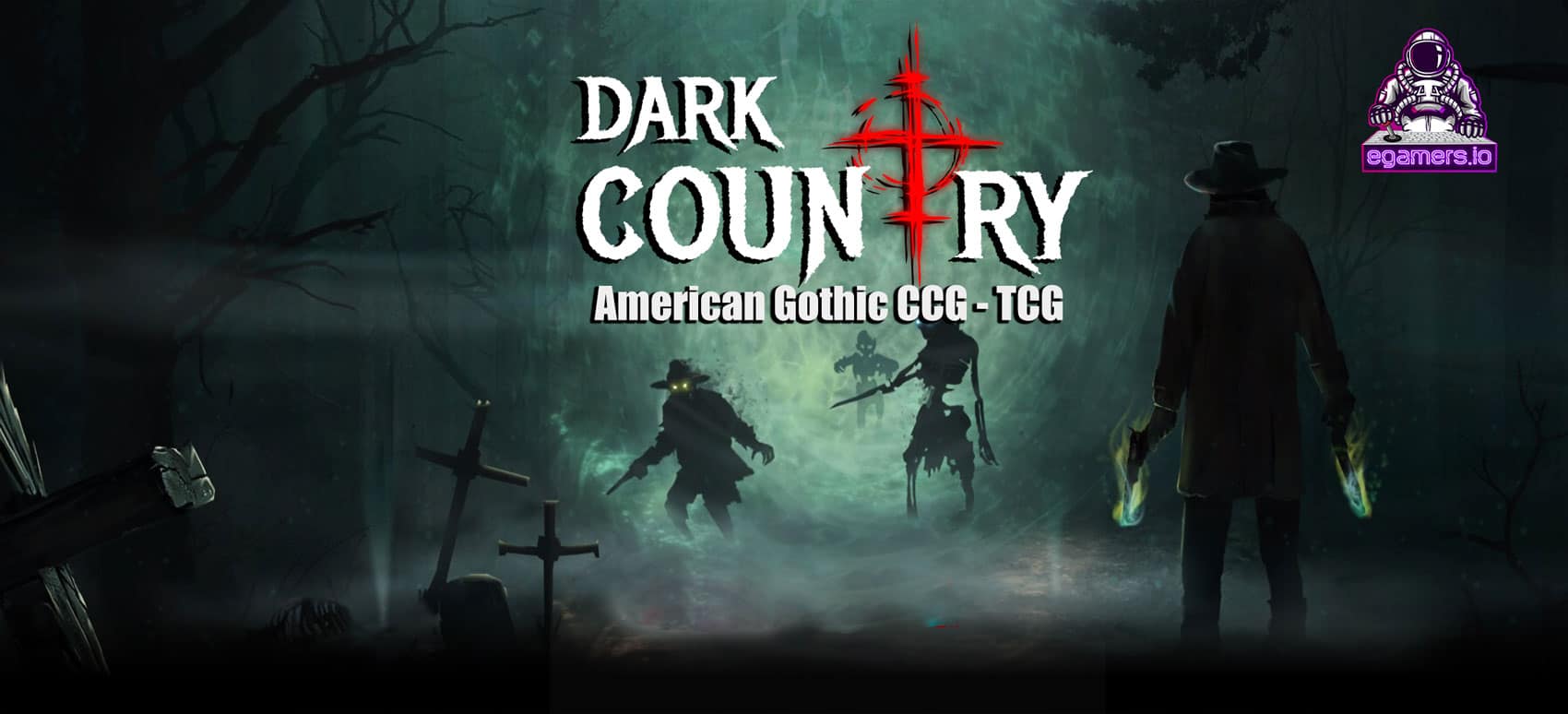 Dark Country american gothic tcg ccg blockchain game Immortal Games Ukraine has recently announced Season 3 of their free-to-play NFT trading card game, Dark Country. This launch signals a fresh phase in the saga, occurring roughly 10 months subsequent to its predecessor's conclusion. Dark Country offers a dynamic gameplay experience set in a gothic Wild West universe, where strategy, horror, and role-playing converge.