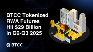 BTCC Reports $29.2B in Tokenized RWA Futures Trading Amid Broader On-Chain Growth
