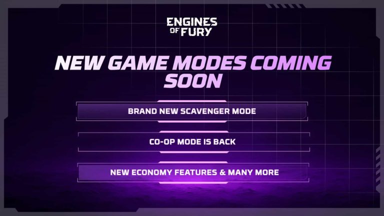 Engines of Fury Introduces Exciting Scavenger and Cooperative Play in New Update