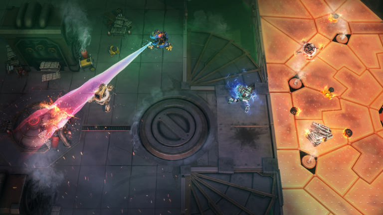 Arena brawler Spider Tanks now live for PC and mobile