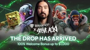 Million-dollar BTC awarding online crypto casino BitcoinVIP Casino touts Steve Aoki backing in rebrand