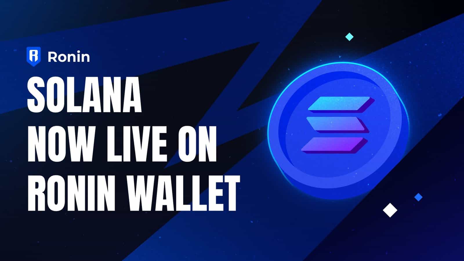 "Ronin Wallet Expands Capabilities with New Solana Support and Cross-Blockchain Features"