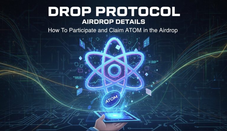 "How to Claim ATOM Rewards: Complete Guide to Drop Protocol Airdrop for Eligible Users"