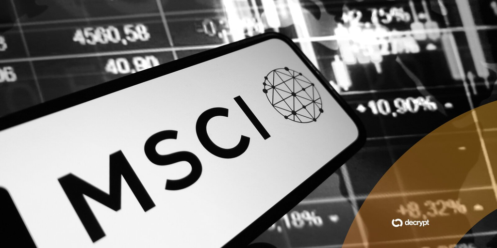 Global Index Maker MSCI Defers Decision on Dropping Crypto-Focused Companies - Decrypt