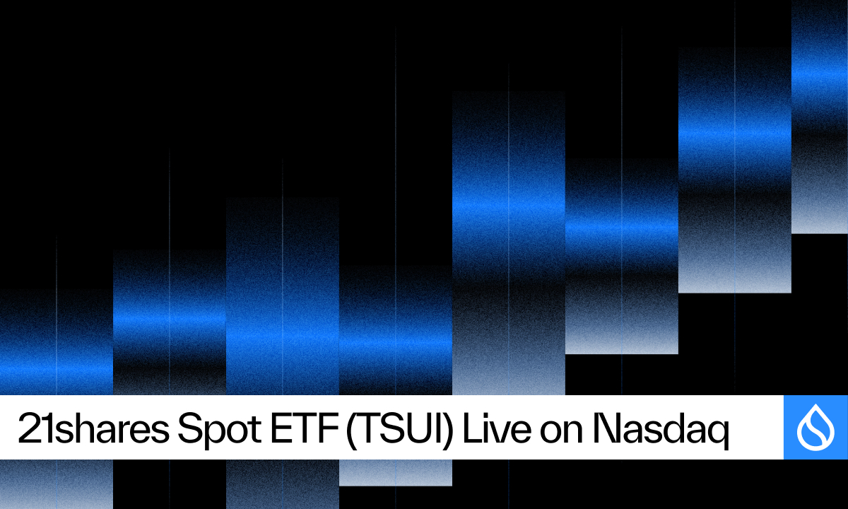 21shares Spot SUI ETF (Nasdaq: TSUI) to Begin Trading on Tuesday Feb 24th, Expanding U.S. Access to Sui