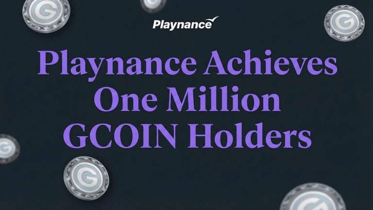 Playnance Crosses 1 Million GCOIN Holders As Its Democratic Social Gaming Protocol Goes Live - EGamers.io - P2E NFT Games Portal