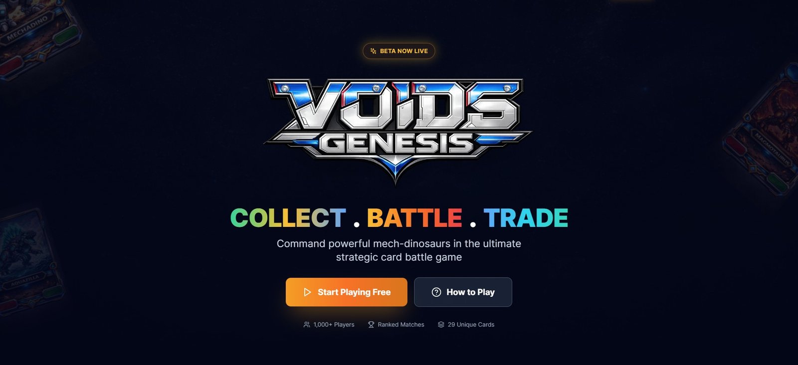 "Explore the Future of Gaming: Voids Genesis TCG Introduces Revolutionary AI Agents"