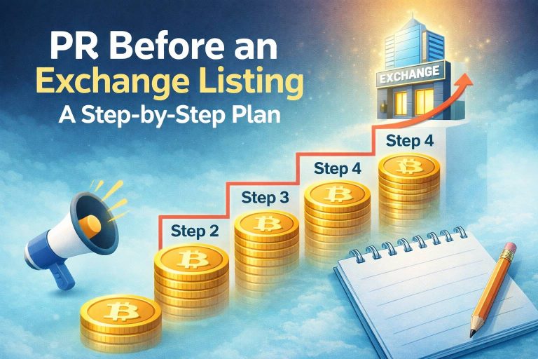 PR Before an Exchange Listing: A Step-by-Step Plan