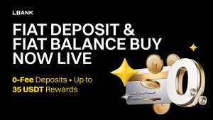 LBank Launches Fiat Deposit & Fiat Balance Buy Features with Up to 35 USDT Rewards