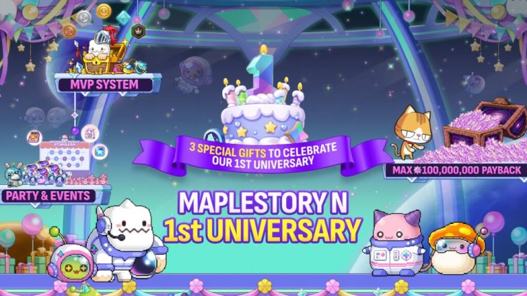 MapleStory N Celebrates First Year With Power Crystal Rewards, MVP System, And Event Series - EGamers.io - P2E NFT Games Portal