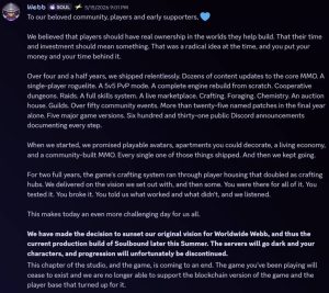 Soulbound Ditches Web3, Will Relaunch as paid Steam Game This Summer