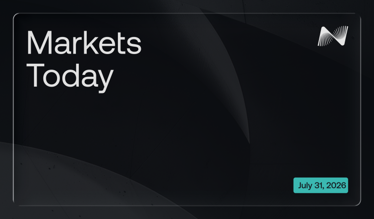 Markets As we speak – July 31, 2026