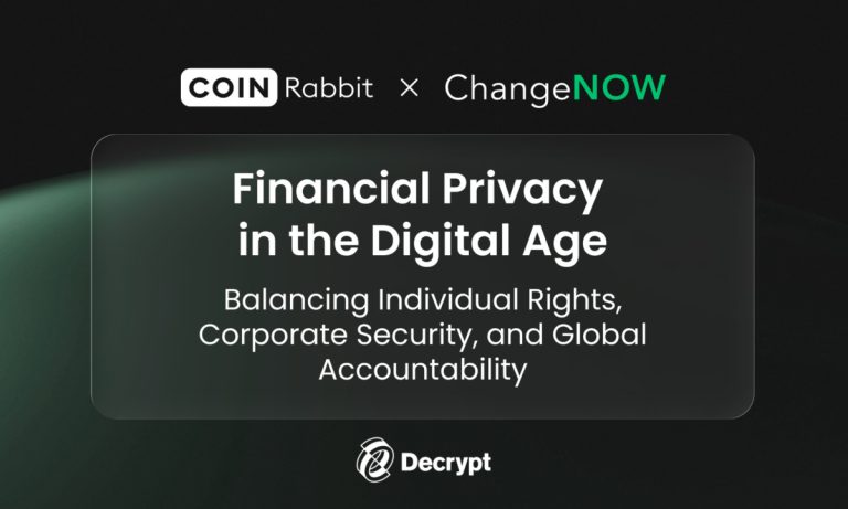 CoinRabbit and ChangeNOW Publish a Report on Financial Privacy in Digital Assets