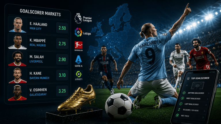 Goalscorer Markets Across Europe's Major Divisions