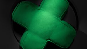 ikea goes full xbox nine piece yxstaby range includes a tilting thumbstick stool and d pad cushion Picture a stool modelled on an Xbox thumbstick. Green and black, about as big as a beanbag — and it tips when you put your weight on it.