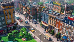 lego skylines a laid back city builder from the team now steering cities skylines ii One block at a time.