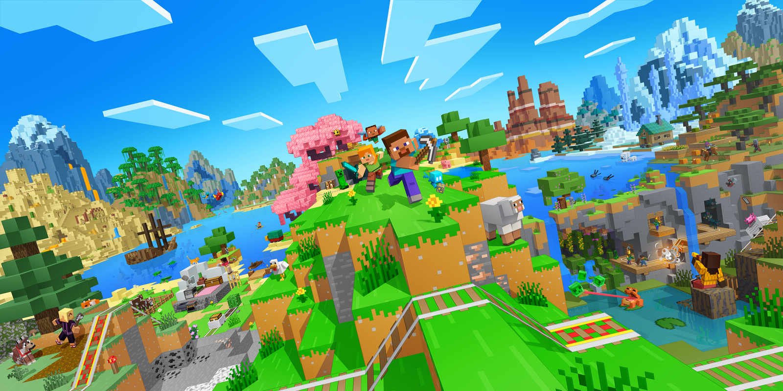 minecrafts switch 2 edition lands october 27 with vibrant visuals turned on Volumetric fog is coming to Minecraft. Yes, really.