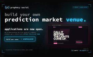 prophecy social lets anyone launch their own prediction market with venues In Brief: