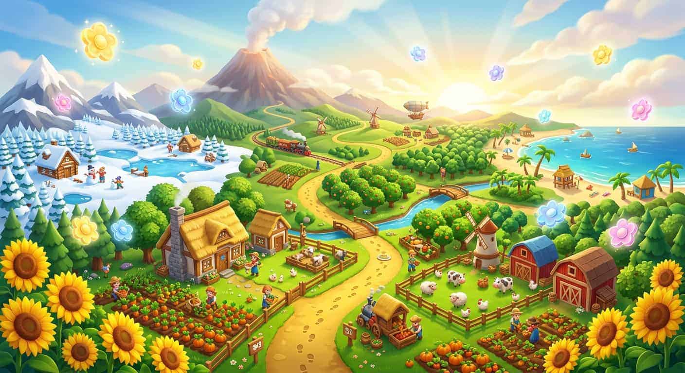 sunflower land puts level 3 skill ranks behind ascension shards in all 12 trees In Brief: