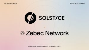 Zebec Introduces “Earn on Pay” Capability with Solstice’s USX