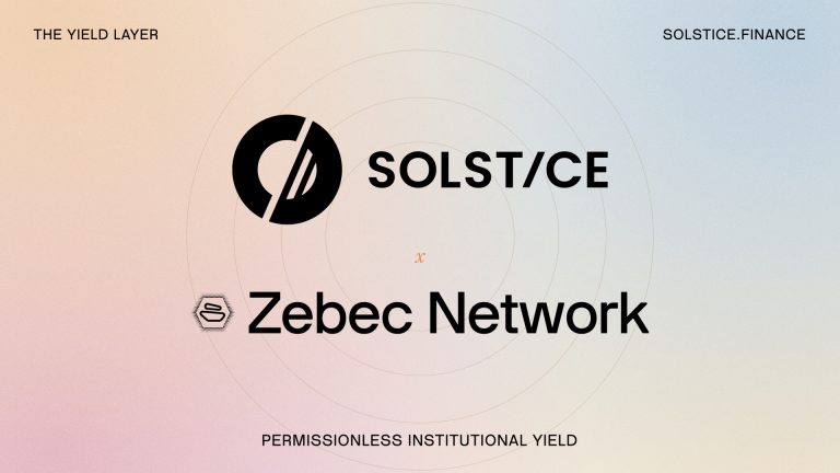 Zebec Introduces “Earn on Pay” Capability with Solstice’s USX