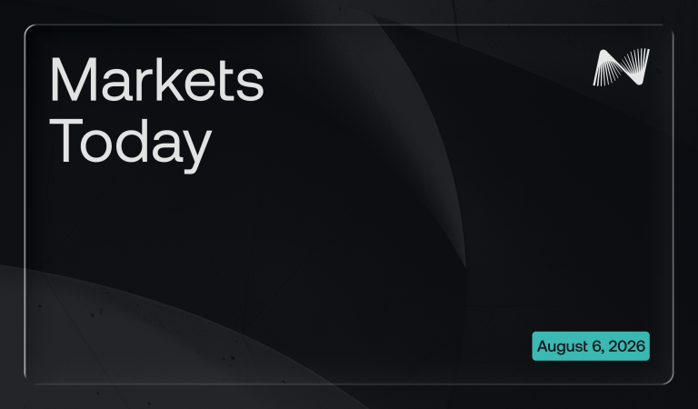 Markets At the moment – August 6, 2026