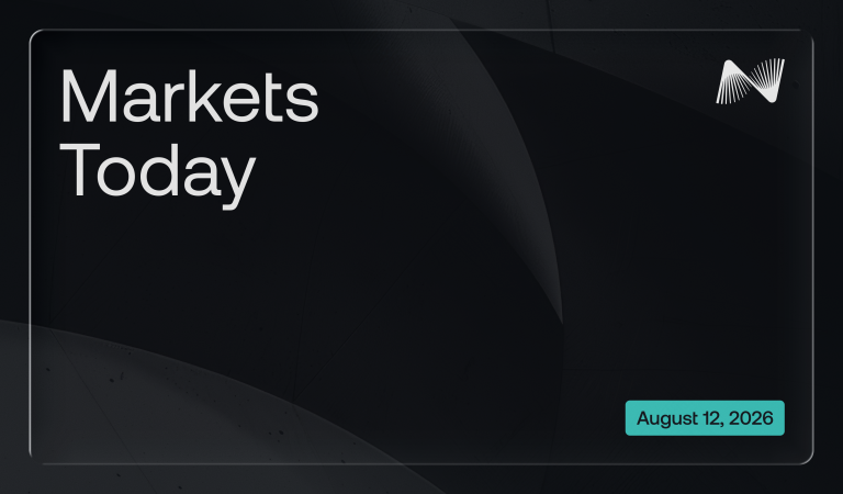 Markets As we speak – August 12, 2026