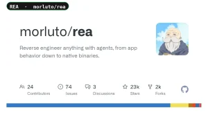 ai reverse engineering tool rea explodes on github as modders port gta v to iphone and clone adobes suite A GitHub repository named REA counted fewer than 10,000 stars on October 6. By Monday, that figure had climbed past 100,000. October 11 alone brought in more than 30,000 of them, quite a turnaround for a project that had gone largely unnoticed since it was created in April.
