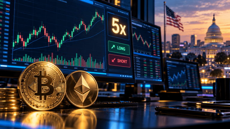 Crypto.com Launches Regulated US Crypto Perpetuals With Up to 5x Leverage