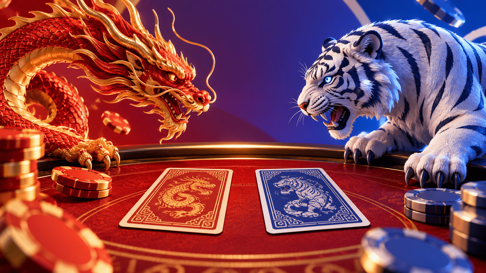 Dragon Tiger Explained: One Card Each and a Built-In Edge
