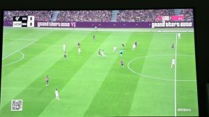 gta 6 el clasico camp nou ads Saturday's El Clasico gave Kylian Mbappé two goals. Viewers got something else too: the GTA 6 logo, which kept turning up on the pitchside boards all match.