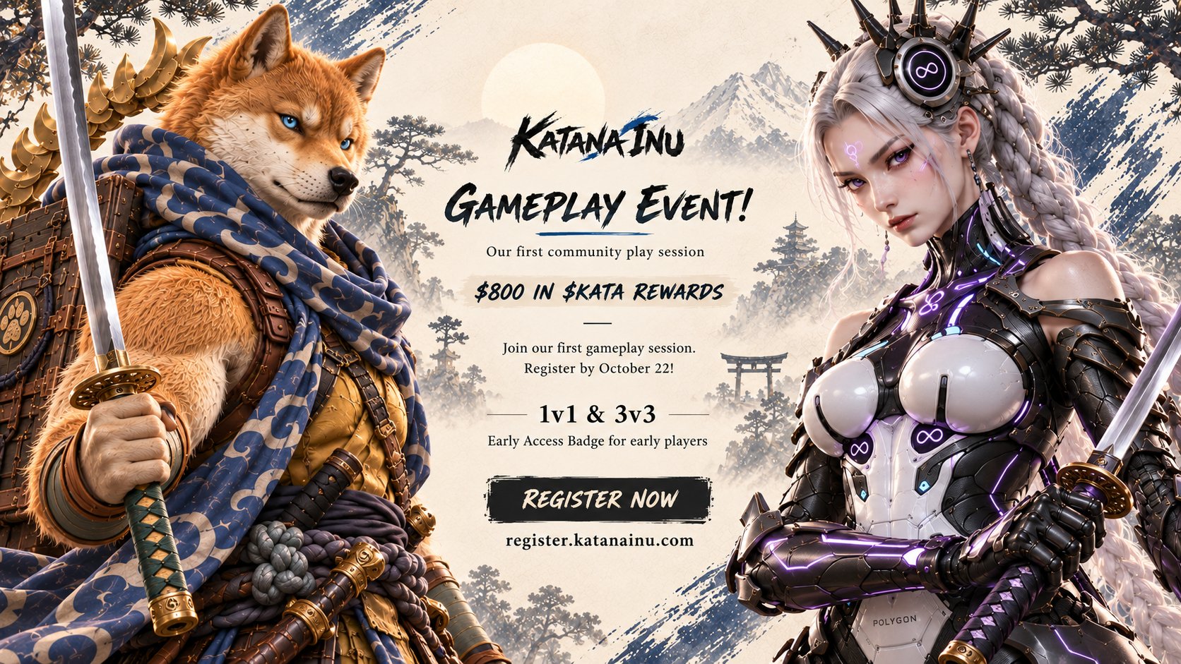 katana inu opens early access today and confirms a playstation 5 deal for its full launch ChainVision Games' free-to-play PvP action game Katana Inu (official site) launches in Early Access today, October 22, 2026. The studio also said it has signed an agreement to release the anime-inspired game on PlayStation 5 when it fully launches. There's no date yet for the PS5 version.