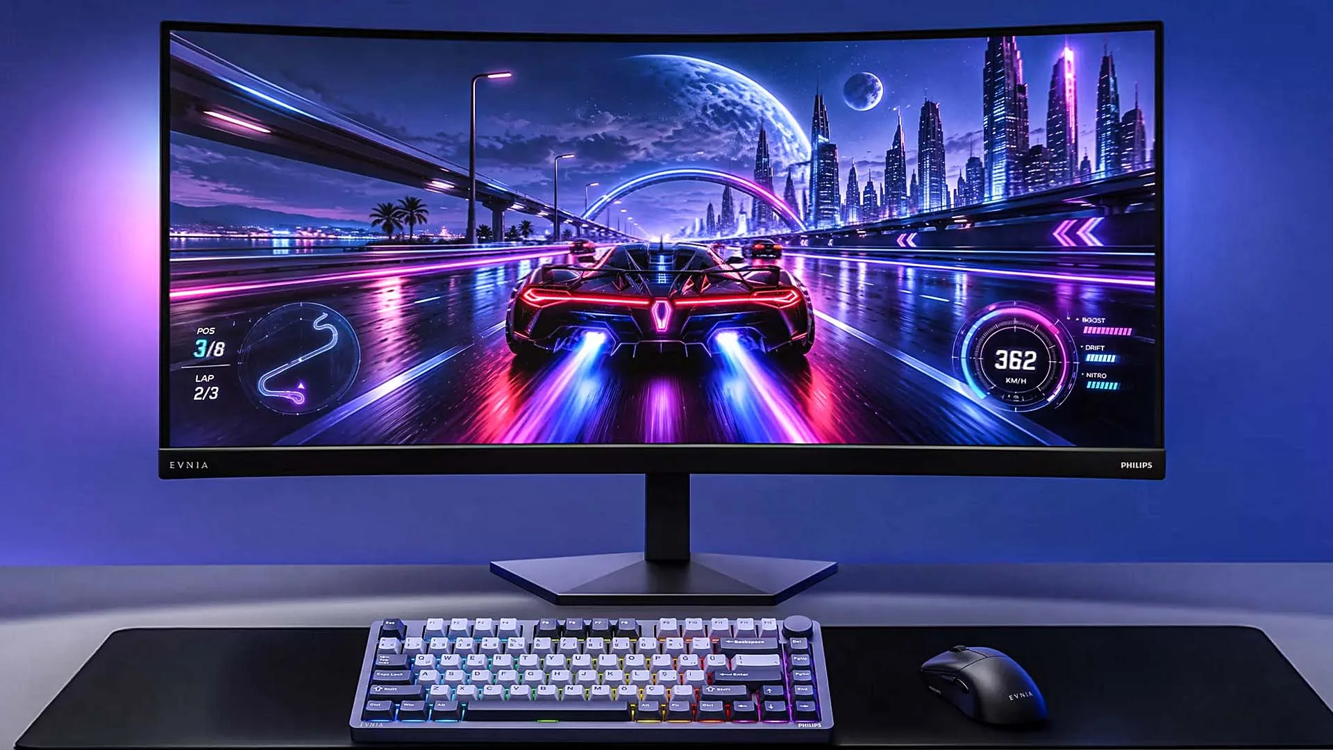 philips evnia 36m4c5500p is billed as the first 36 inch curved gaming monitor For years, gaming monitors have mostly been sold at two sizes: 27 inches and 32 inches. Going larger usually meant buying a TV. Philips now says it has a monitor that fills the gap.